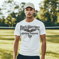 Rock Warriorz White T-shirt Front Logo