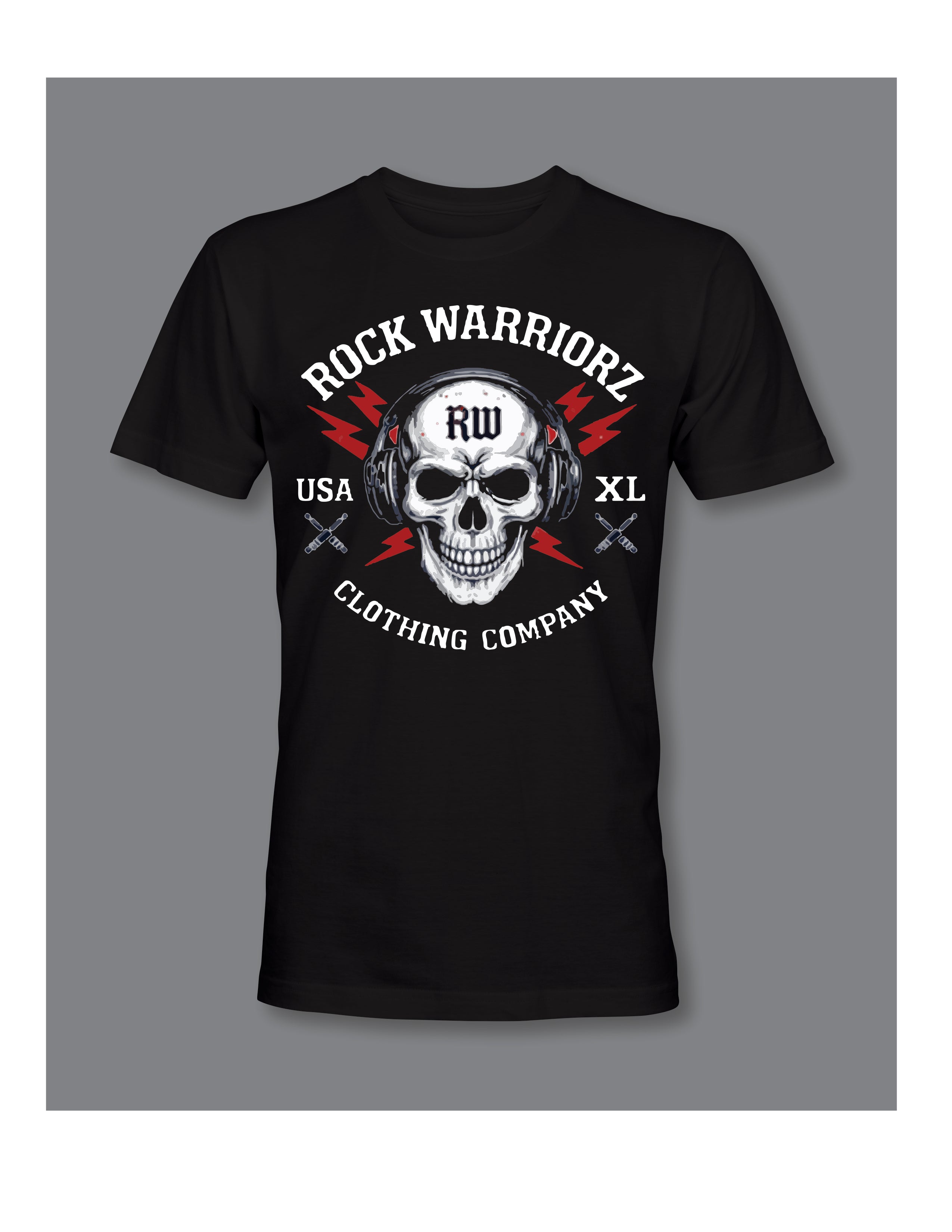 Rock Warriorz Front Logo T-Shirt