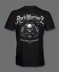 Rock Warriorz Front and Back Logo Black T-Shirt
