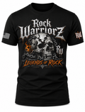 Rock Warriorz Legends of rock Front Logo T-Shirt