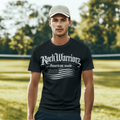 Rock Warriorz Black T-Shirt with Front Logo