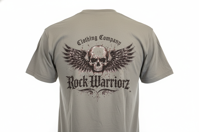 Rock Warriorz Front and Back Logo T-shirt