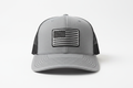Rock Warriorz Hat with Silver and Black Leather Patch Flag