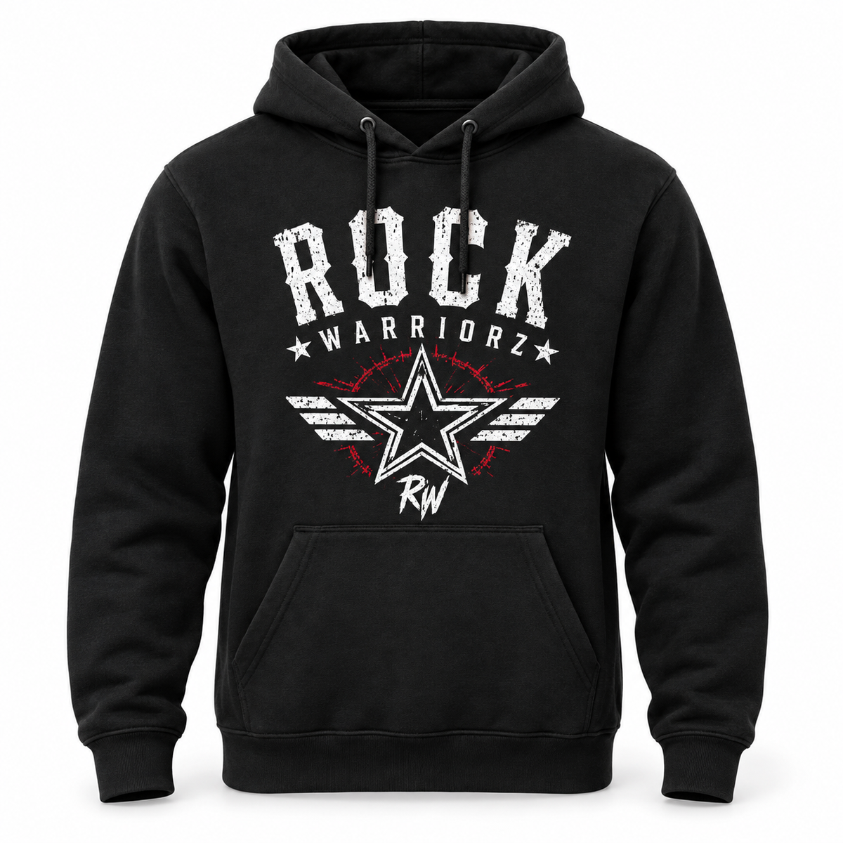 Rock Warriorz Black Hoodie