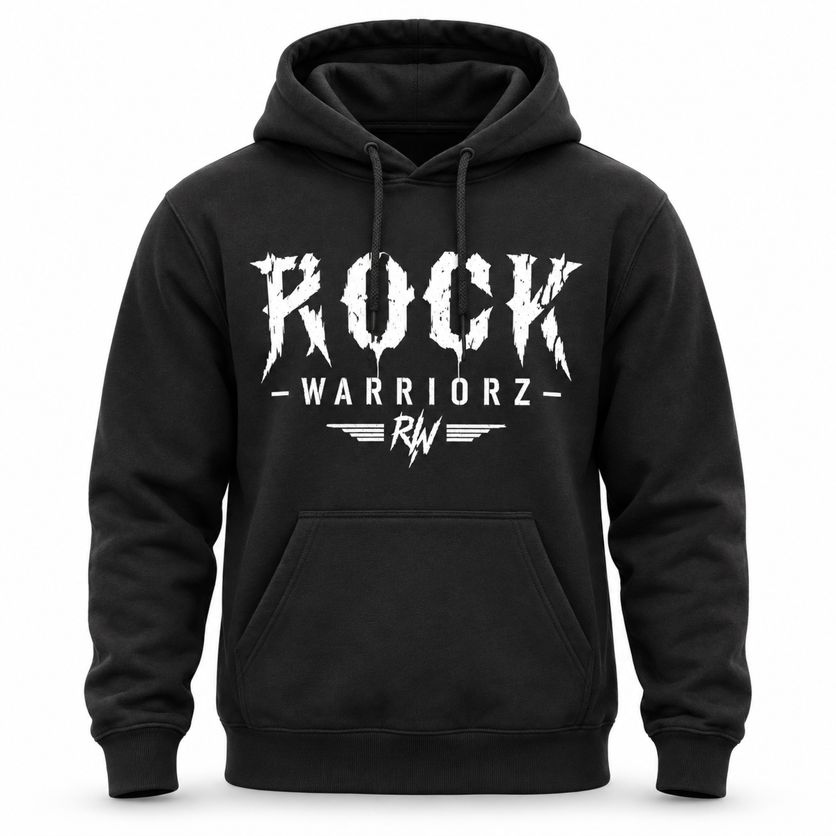 Rock Warriorz RW Black Hoodie