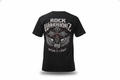 Rock Warriorz Black T-shirt Front Logo