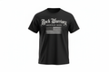 Rock Warriorz Black T-Shirt Front Logo