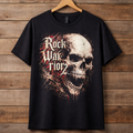 Rock Warriorz Front and Back logo Black T-Shirt