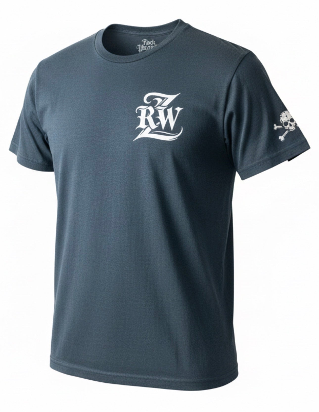 Rock Warriorz Front Back and Sleeve logo