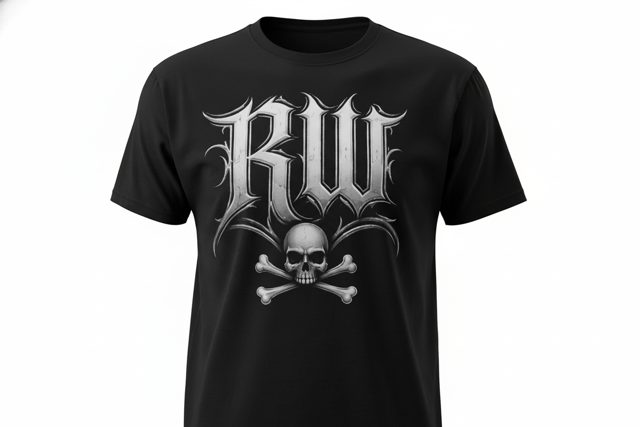 Rock Warriorz Front and Back Logo