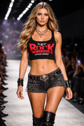 Rock Warriorz Women's Tank Top Front Logo