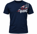 Rock Warriorz Shoulder to Left Chest Flag Logo